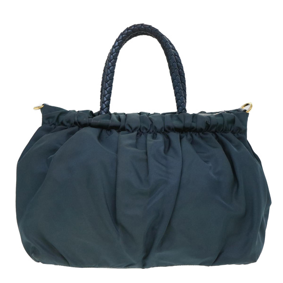 PRADA Hand Bag Nylon 2way Blue Auth bs4753 - Picture 2 of 16